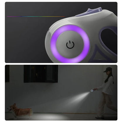 Automatic Retractable Dog Leash and Collar