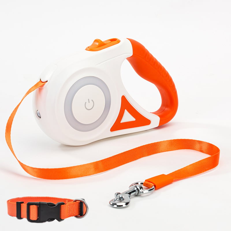 Automatic Retractable Dog Leash and Collar