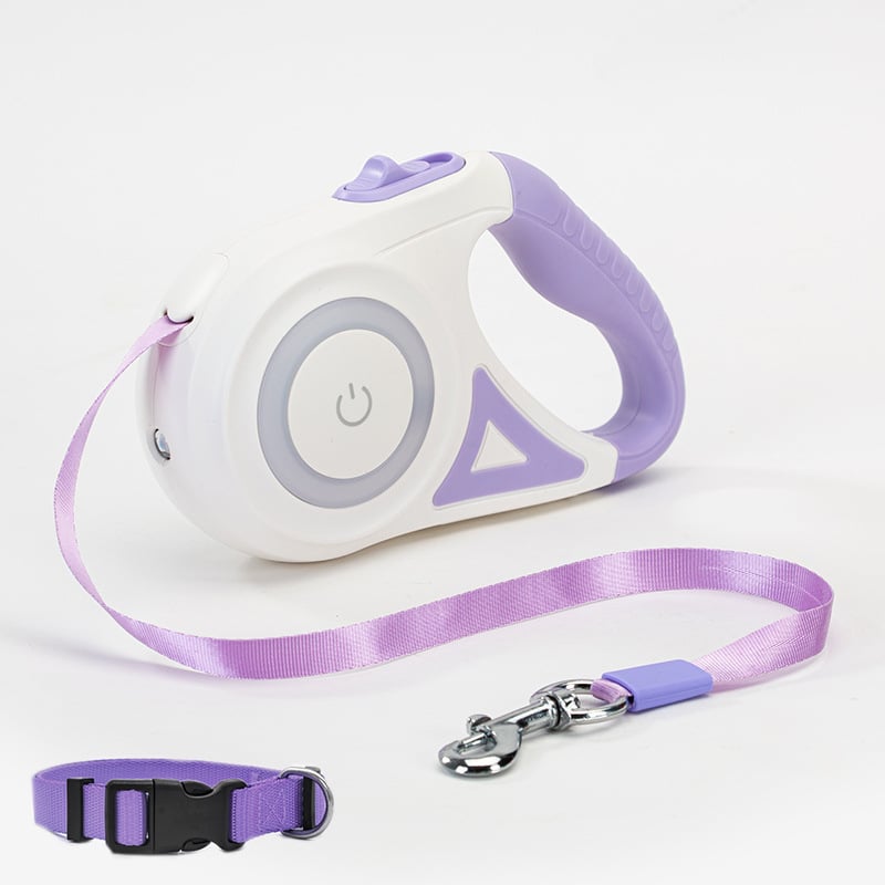 Automatic Retractable Dog Leash and Collar